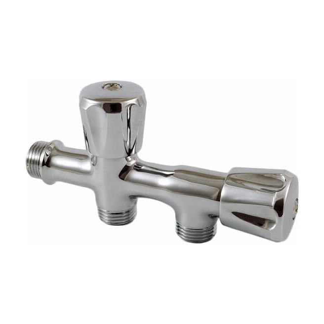 ברז זויתי כפול "3/4 - "3/4 - "1/2