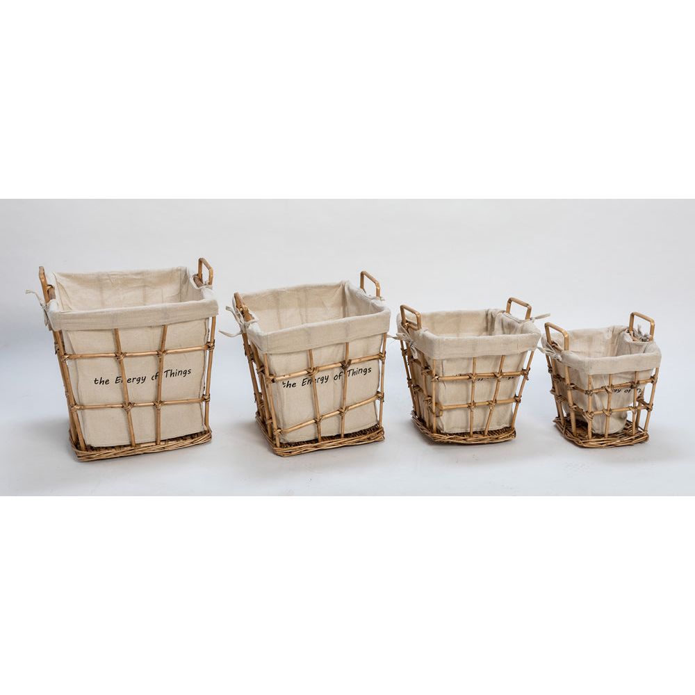 סל כביסה מרובע ערבה -קטן