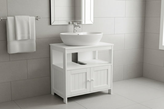 ארון אמבטיה מתחת לכיור