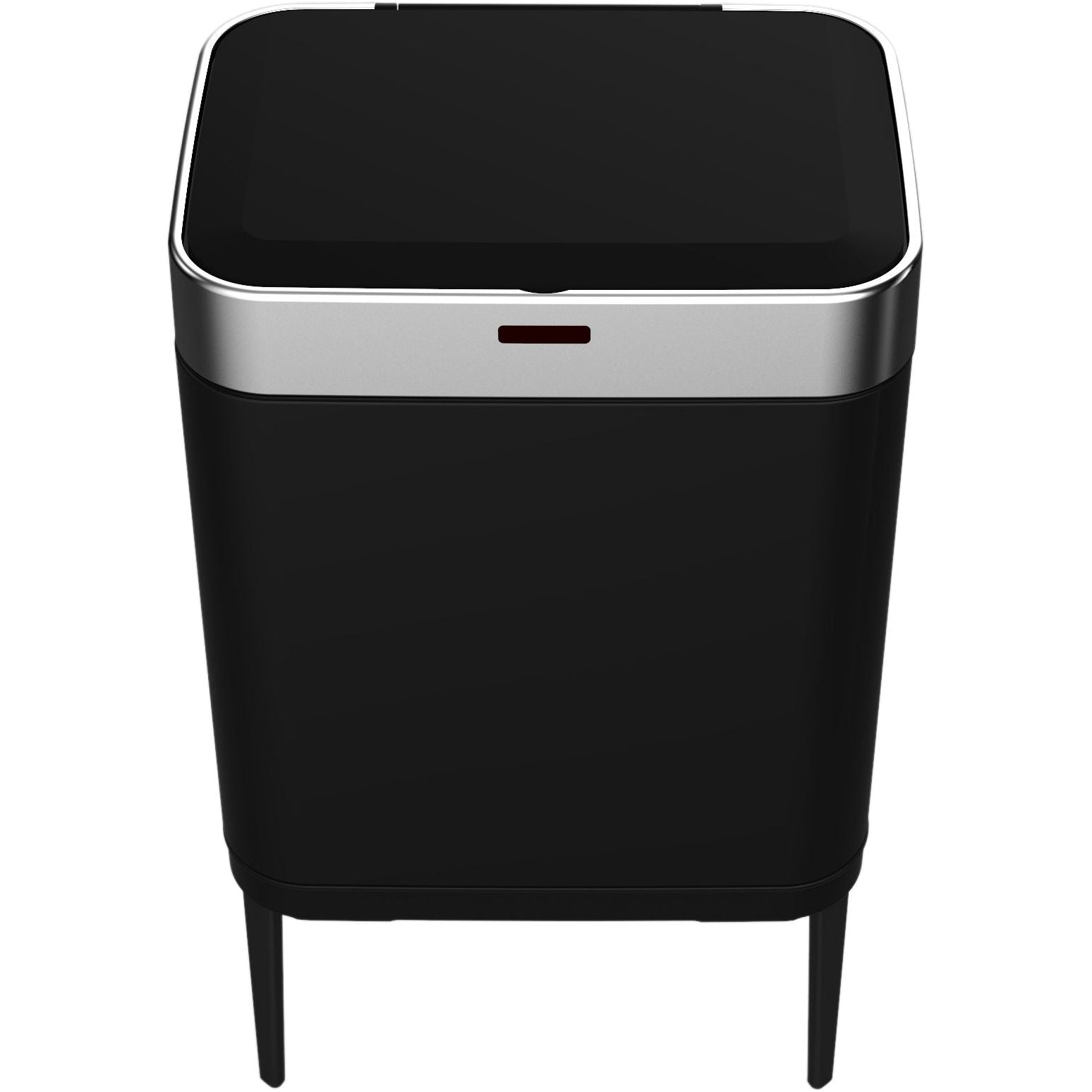 פח אשפה אוטומטי עם חיישן 40L שחור לפלנד