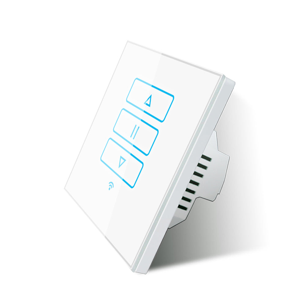 מפסק חכם WIFI לתריס קופסא עגולה לבן