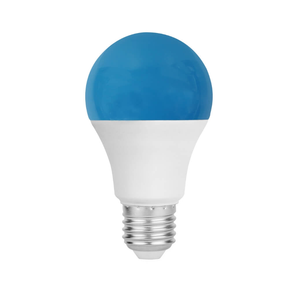 נורה LED 9W כחולה  E27