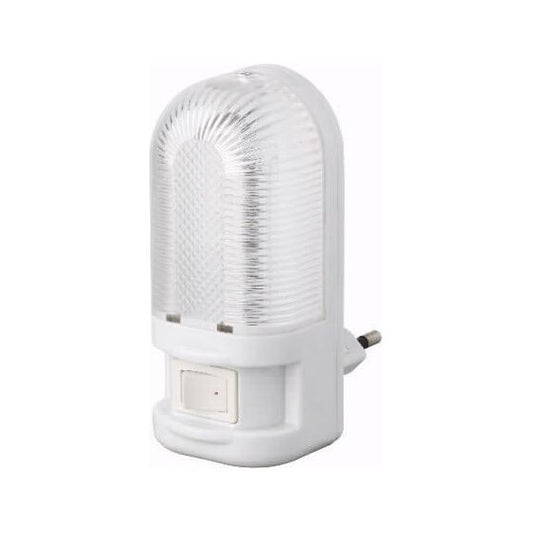 מנורת לילה LED 1W כוללת מפסק גוון אור לבן