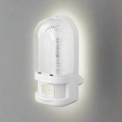 מנורת לילה LED 1W כוללת מפסק גוון אור לבן