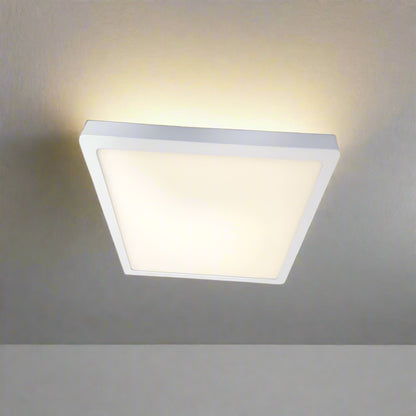 פנל לד על הטיח  3000K 25W  מרובע