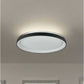 גוף תאורה צמוד תקרה  שחור RING-S 60W CCT 78 ס"מ-גוון אור משתנה בקליק