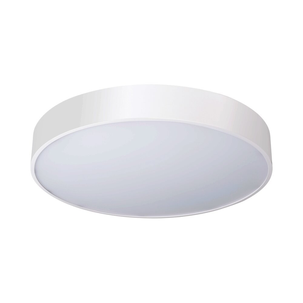 גוף תאורה צמוד תקרה 40 ס"מ עגול לבן ROMEO 40W אור צהוב