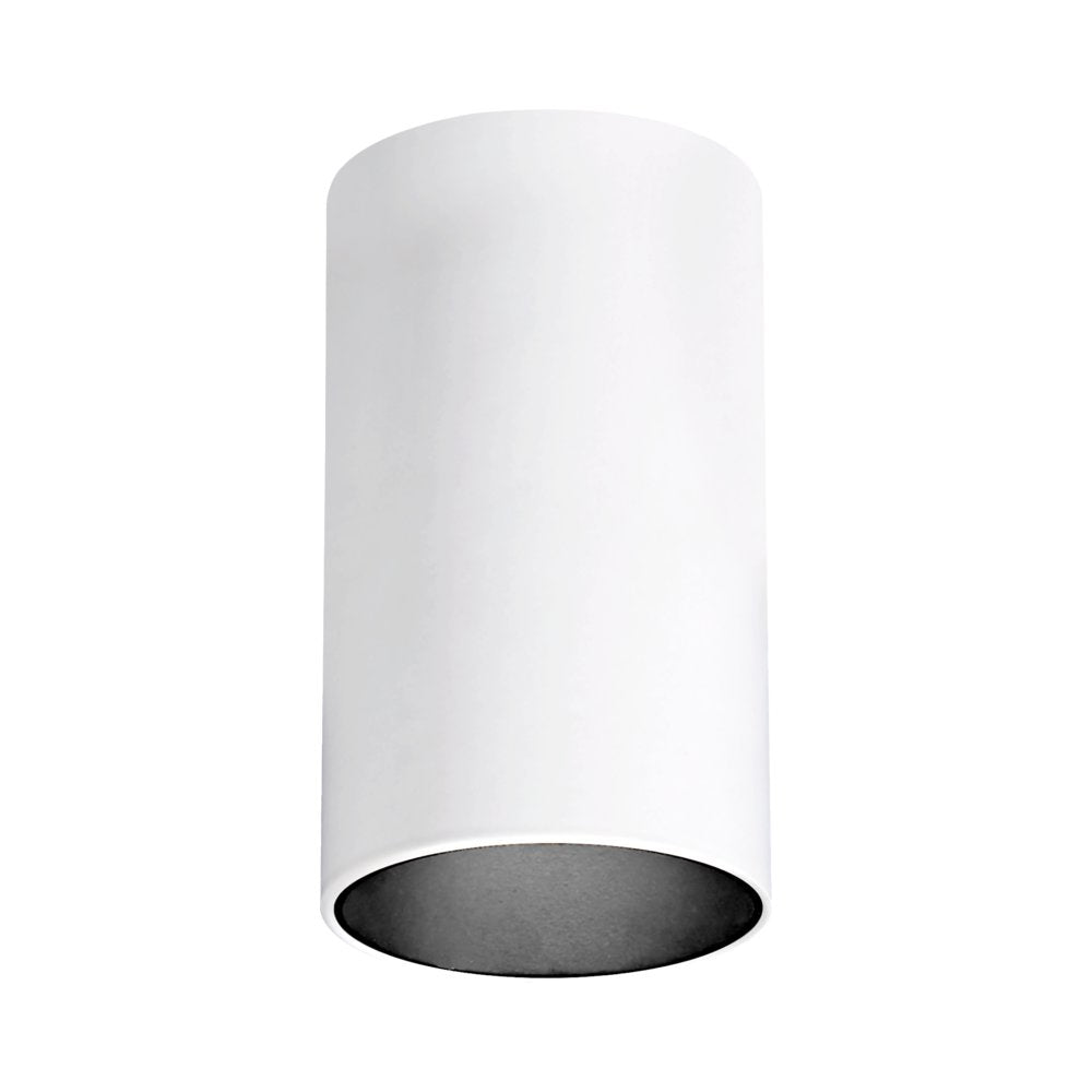 גוף תאורה צמוד תקרה צלינדר לבן ROMI 12W אור צהוב