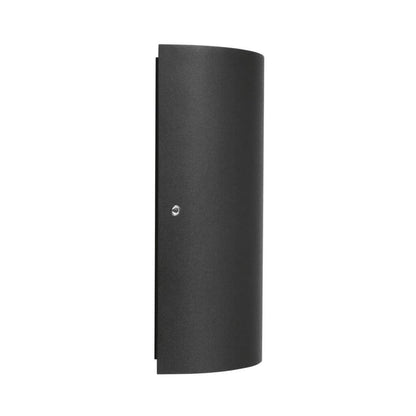 תאורת צמוד קיר אפור UP&DOWN IP54 12W אור צהוב_