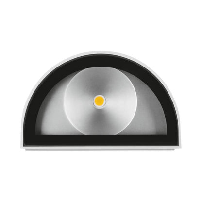 תאורת צמוד קיר לבן UP&DOWN IP54 12W אור צהוב_
