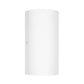 תאורת צמוד קיר לבן UP&DOWN IP54 12W אור צהוב_