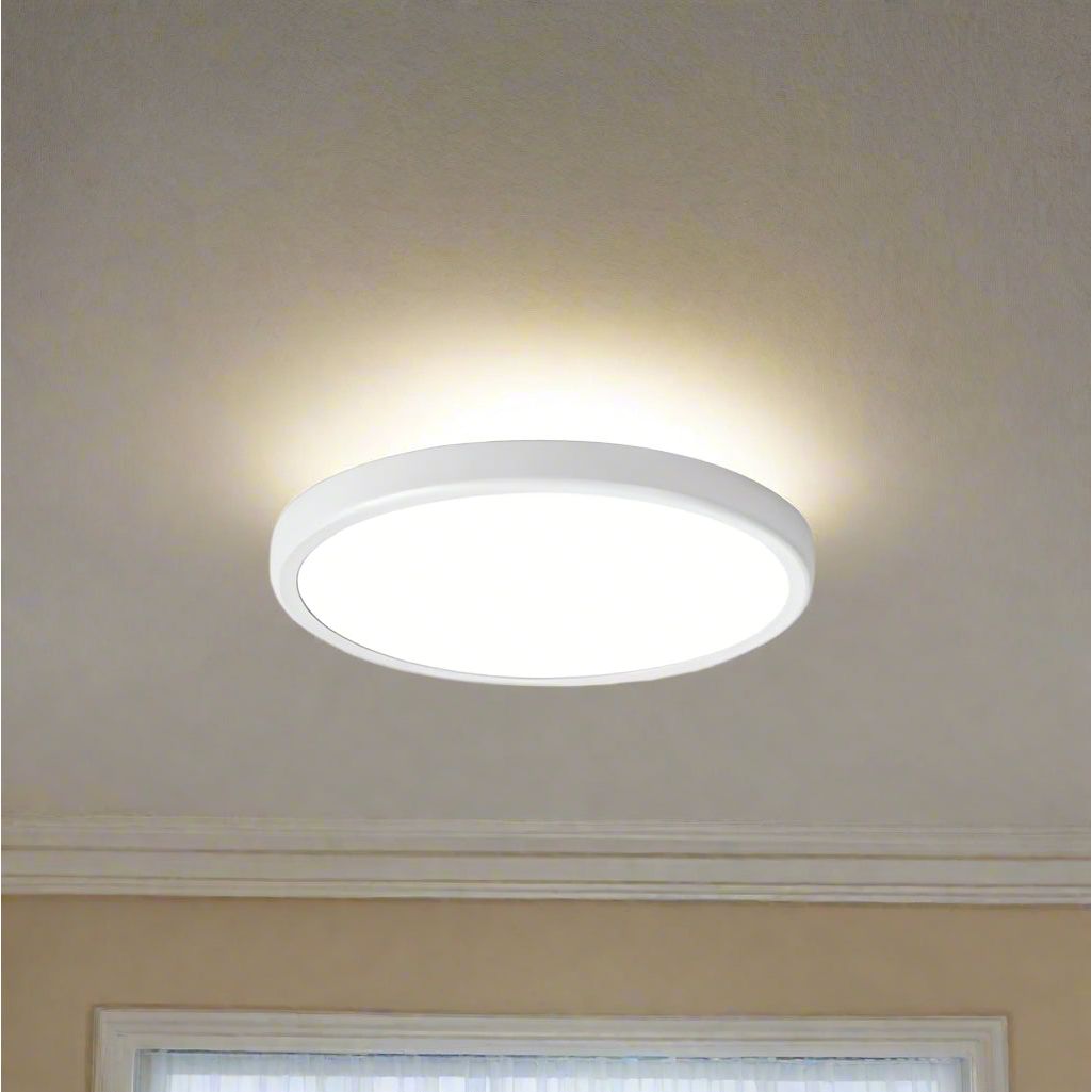 צמוד תקרה לבן  TIME 18W 230MM IP40 3CCT