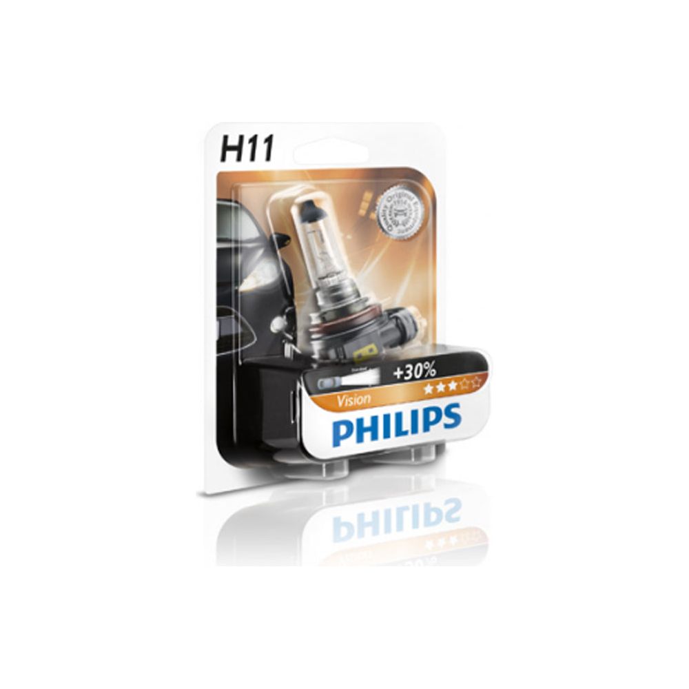 נורה  PHILIPS H11  VISION