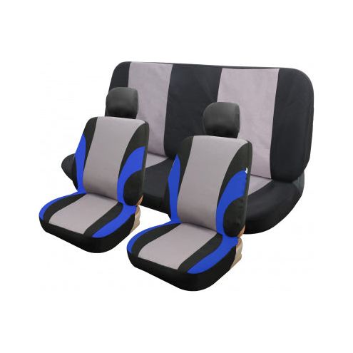 כיסוי מושבים גלדיאטור 6 חלקים כחול      