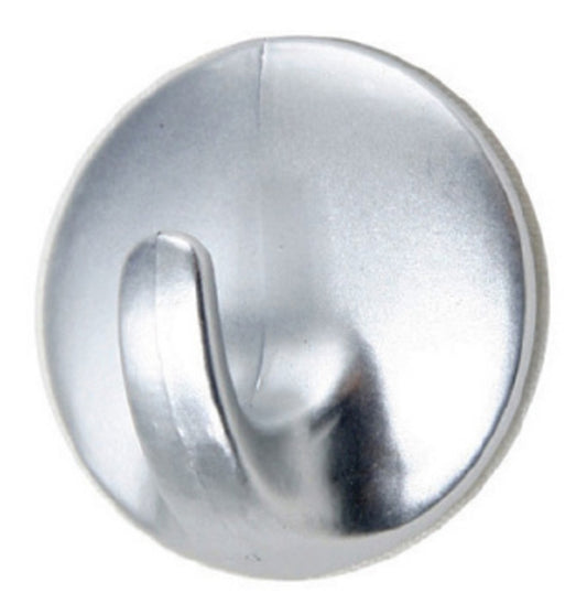 קולב הדבקה (2) עגול ניקל מט             