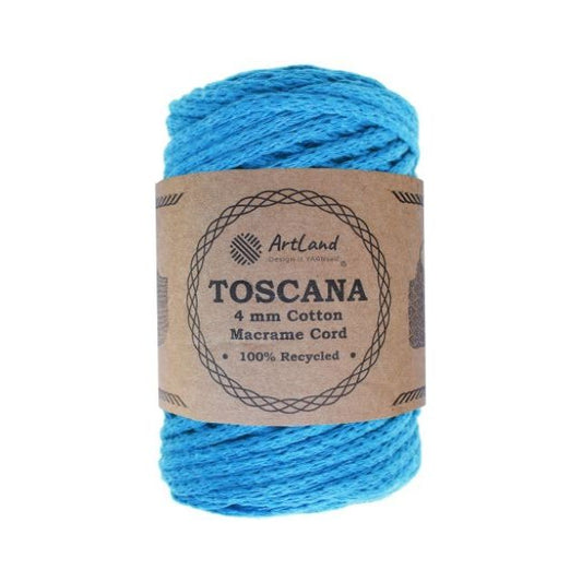 מקרמה טוסקנה 4 מ"מ  Toscana כחול שמיים