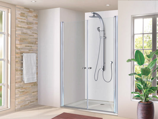 מקלחון חזית IN-OUT 407 שקוף 155-160 סמ