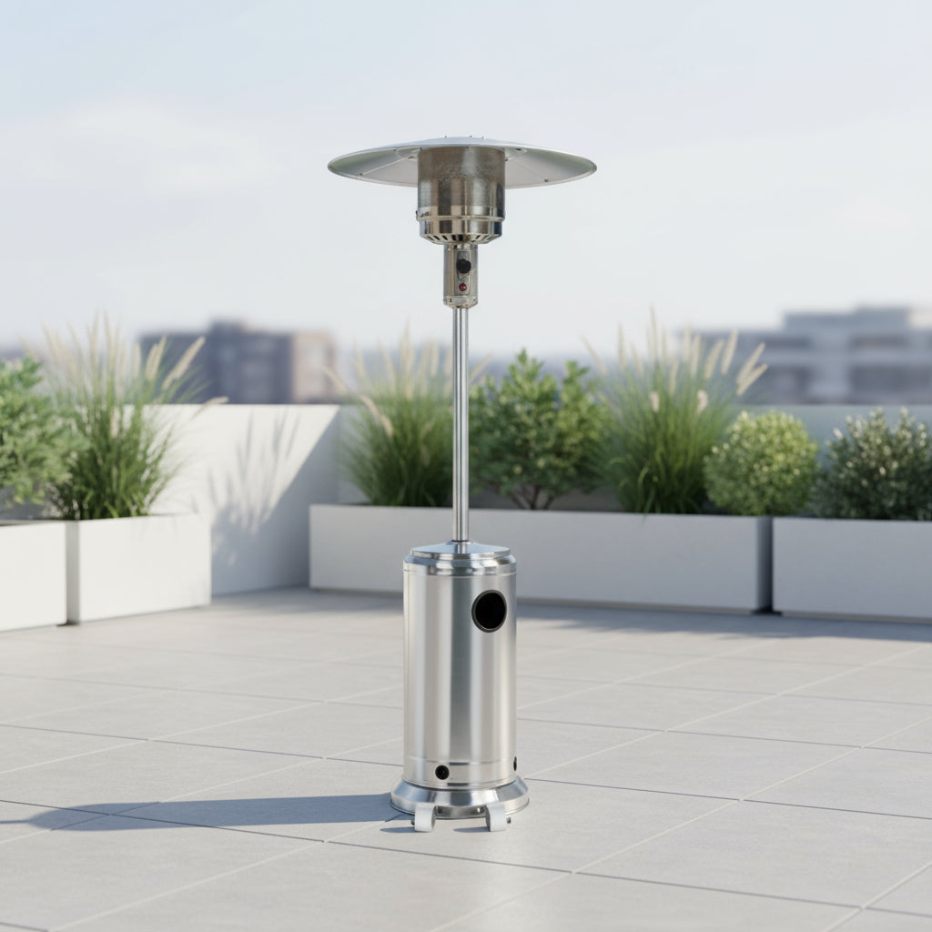 פטרית חימום גז נירוסטה דגם HSS-A של SYENERGY