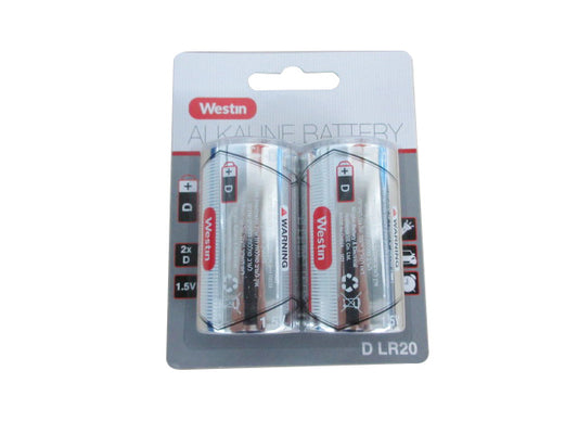 מארז 2 סוללות D