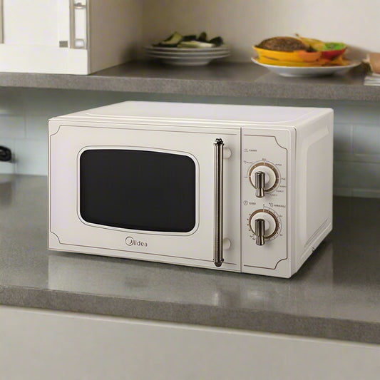 מיקרוגל מכאני רטרו 20 ליטר שמנת MIDEA  MM720CJ7