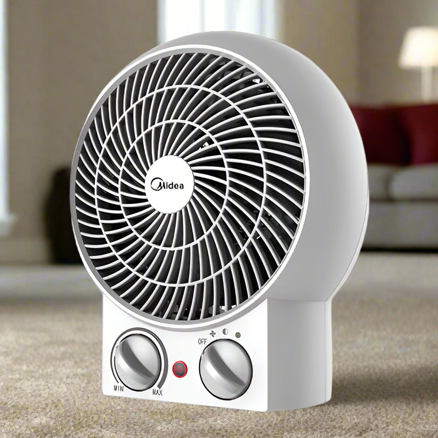 מפזר חום עגול לבן 2000W דגם NF20-16BA של מידאה