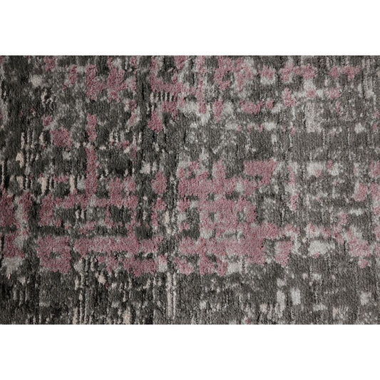 שטיח אקווארל צבעוני אפור ורוד דגם 750/18 במידה 2.30*1.60