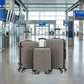 סט מזוודות קשיחות MIAMI צבע שמפניה, airport, airport style, Bright Clean.