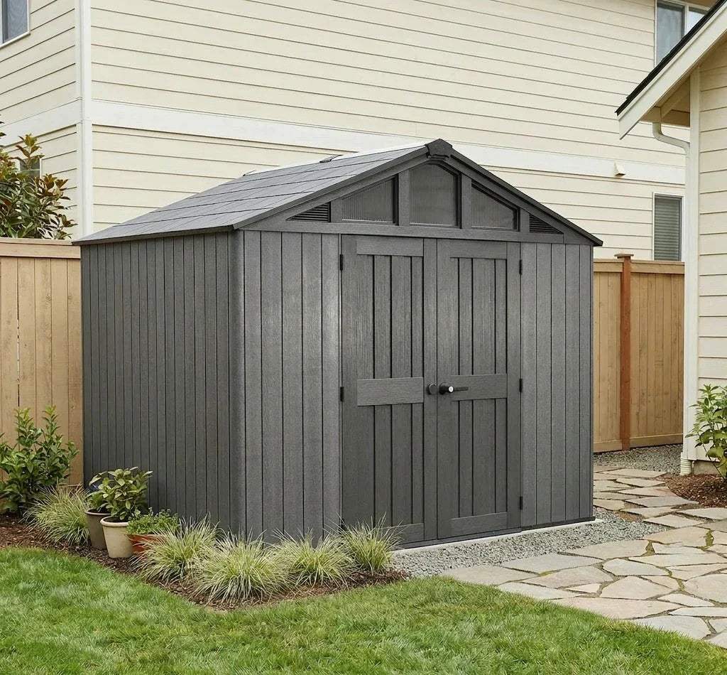 מחסן סטרונגהולד 8*10, כתר, home garden, Home garden style, Bright Clean.