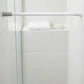מוט וילון 140-260 סמ אלומניום לבן, Bathroom , Clear Sunny Day.