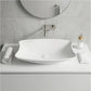 כיור מונח מעוצב אקרילי 59*38 ס"מ לבן מט, Bathroom , Clear Sunny Day.