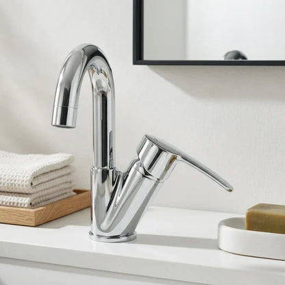 DYNO ברז פרח גבוה ללא עופרת, Bathroom , Clear Sunny Day.