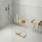 מתקן תלייה למקלחון אקרילי מעוגל BEERI, Bathroom , Clear Sunny Day.