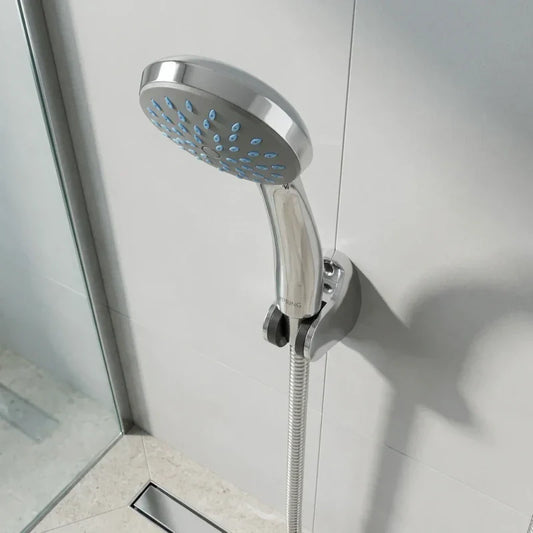 מערכת רחצה מצב 1 CROMA ניקל, Bathroom , Clear Sunny Day.