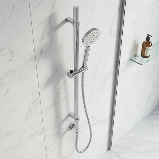 מוט פינוק 1מצב SB1-1 בראס, Bathroom , Clear Sunny Day.