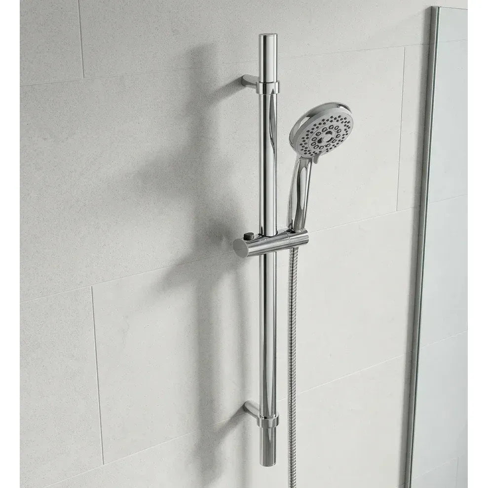 מוט פינוק 5 מצבים SB5-5 בראס, Bathroom , Clear Sunny Day.