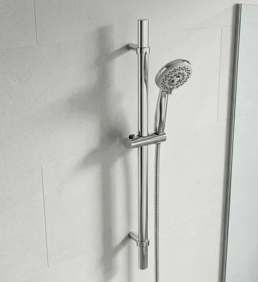 מוט פינוק 5 מצבים SB5-5 בראס, Bathroom , Clear Sunny Day.