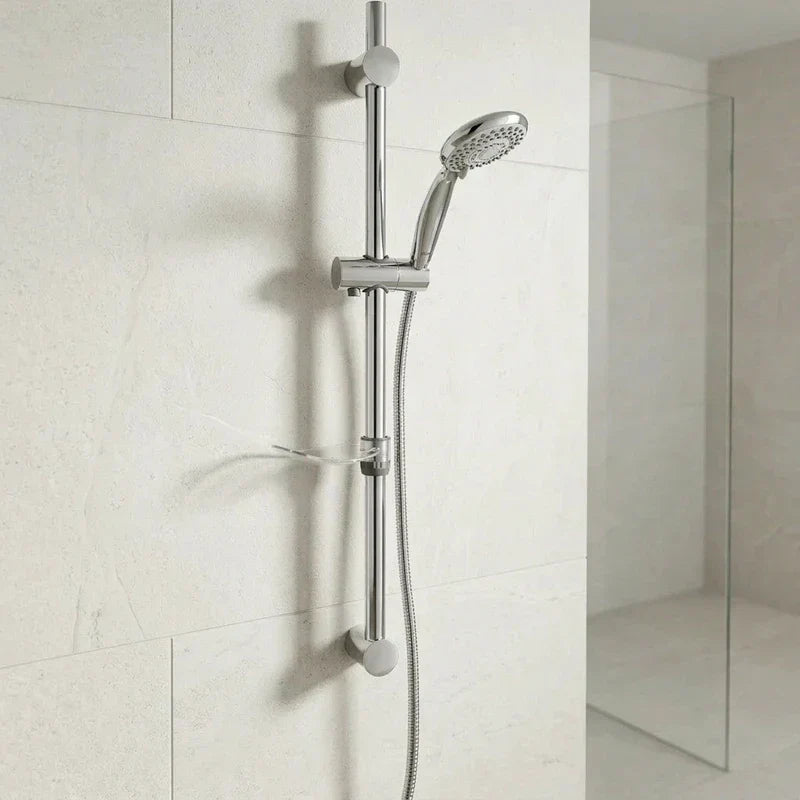 מוט רחצה 3 מצבים SB3-1, Bathroom , Clear Sunny Day.