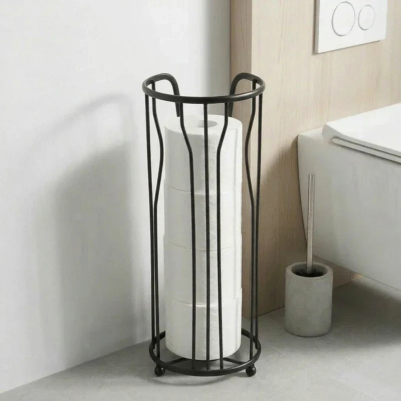 מתקן אחסון 3 נייר טואלט ליברפול שחור,  Toilet room, Clear Sunny Day.