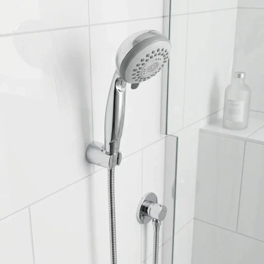 מקלחת יד 3 מצבים אוהיו, Bathroom , Clear Sunny Day.