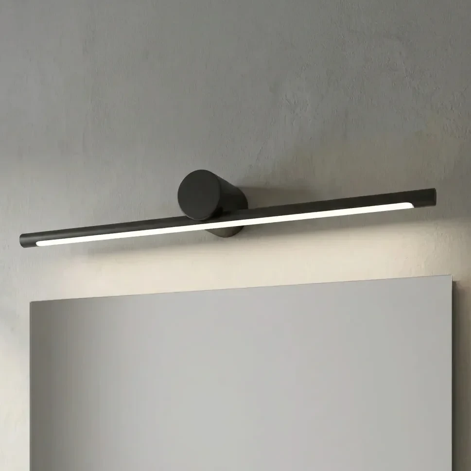 תאורה מראה לאמבטיה  WAVE IP44 17W 3CCT שחור