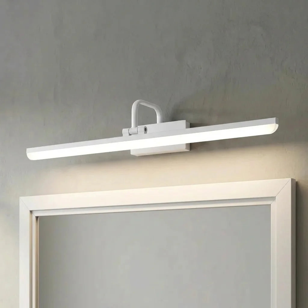 גוף תאורה לאמבטיה צמוד קיר מתכוונן
 58cm IP44 BRIDGE לבן 4000K/3000K CCT 12W.