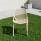 כסא פלסטיק PRIDE בז, back yard, Clear Sunny Day.