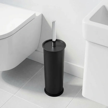מברשת שירותים אפור כהה, Bathroom , Clear Sunny Day.