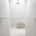 מוט וילון 110-200 סמ אלומניום לבן, Bathroom, japandi-minimalist, Dreamy Morning Glow.