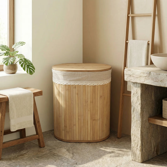 סל כביסה במבוק אובלי