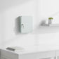 ארון למפתחות 48 י"ח, Minimalist White (High Key), Modern, Morning Haze, Home Office, minimal props.